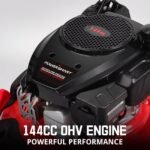 PowerSmart 21 in. Gas Push Lawn Mower, 144cc 2-in-1 Side Discharge - Image 6