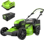 Greenworks 80V 21″ Cordless Self-Propelled Lawn Mowers.