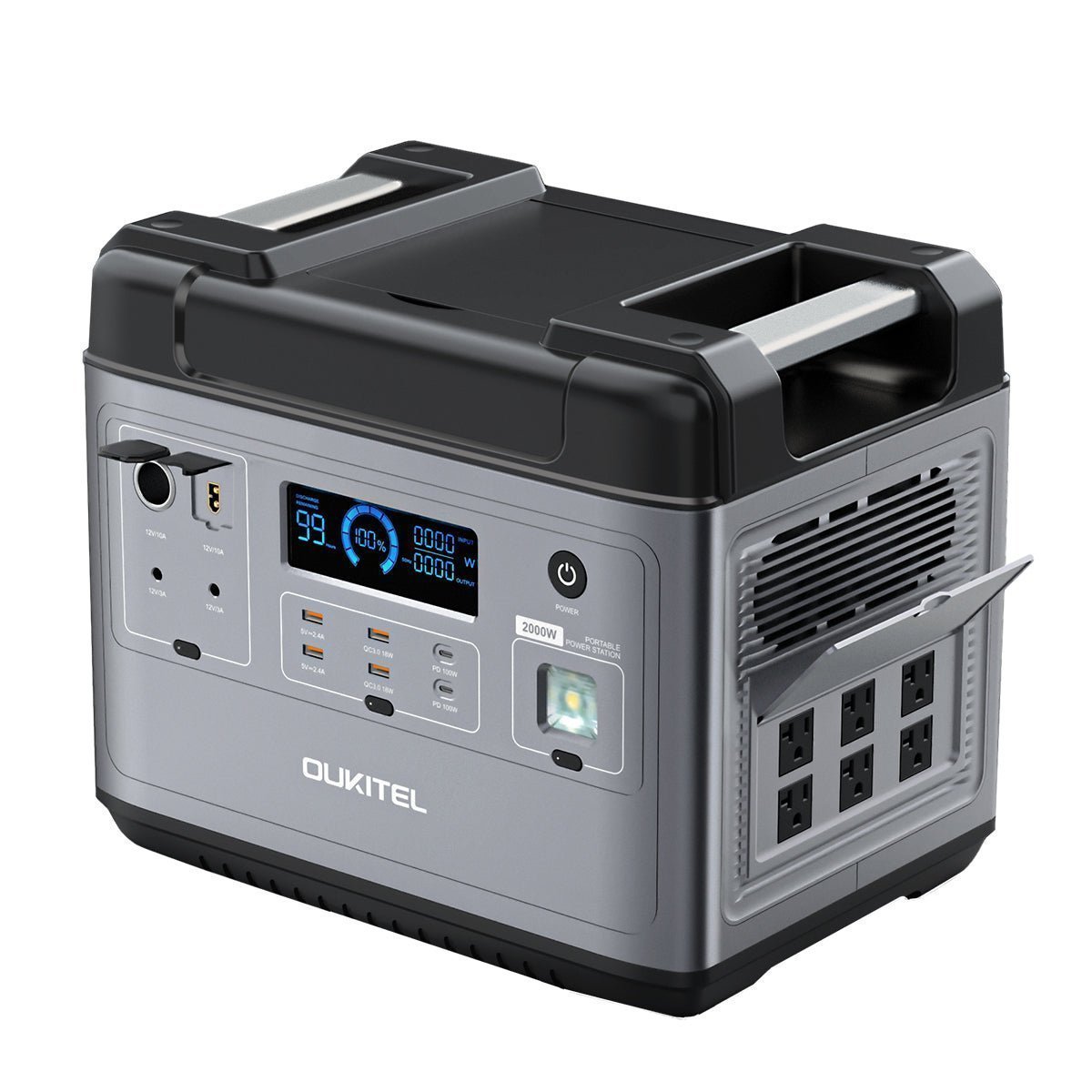 2001.jpg OUKITEL P2001 Portable Power Station 2000W/2000Wh - Image 1