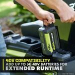 80V Max HP Lithium 54″ Brushless Electric Zero Turn Lawn Mower - Image 13