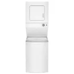 Whirlpool WET4024HW 24 inch White Electric Washer/Dryer Stacked Laundry Center