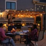 Saxony Xl 13 Ft. W X 6.5 Ft. D Solid Wood Grill Gazebo - Image 6