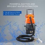 Commercial Heated Carpet & Upholstery Extractor, 160 PSI, 5.3 Gal Tank, 149°F - Image 4
