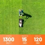 Litheli 13″ 20V Cordless Lawn Mower with 4.0Ah Battery - Image 7