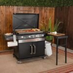 Blackstone 36-in Culinary Cabinet Griddle with Side Table: Versatile Outdoor Cooking in Stainless Steel - Image 27