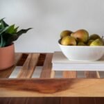 Potting Table/Bench/Serving Bar – Acacia Wood - Image 15