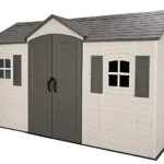 Lifetime Legacy 15×8 Plastic Storage Shed Kit w/ Floors
