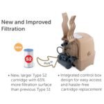Intex: PureSpa: Sahara Tan Inflatable Hot Tub Set – 6 Person – 85″ Round Outdoor Heated Bubble Spa, Jet Massage, Cover, Hard Water Treatment System - Image 6