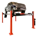 Katool KT-4H150, 4 Post Alignment Lift 15,000 lb – Rolling Jacks Included