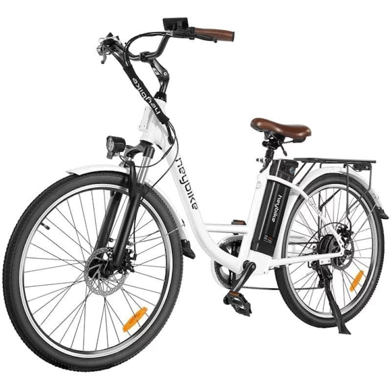 img-1660.jpg Heybike Cityscape Electric Bicycle, 26 In. 350W Motor City Cruiser Bicycle, 40 Miles Battery, 7-Speed and Dual Shock Absorber - Image 1