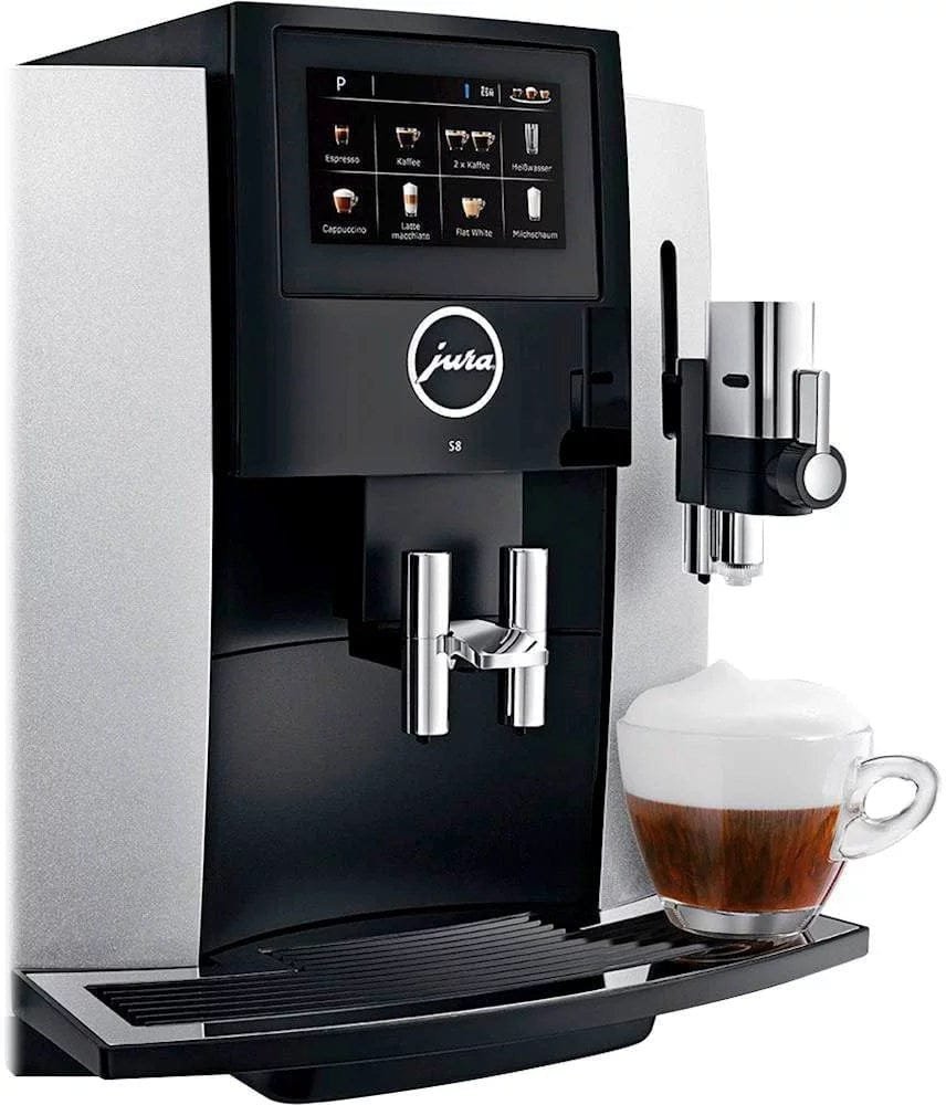 img-1790.jpg Jura S8 Espresso Machine with 15 bars of pressure and Milk Frothier - Image 1