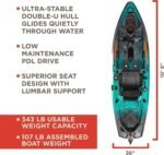 Old Town Sportsman PDL 106 Pedal Fishing Kayak - Image 3