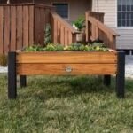 Raised planter 100% authentic teak wood - Image 8