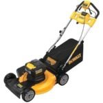 21 in. 20-Volt Cordless Electric Manual Walk Behind Self Propelled Mower with Two 12 Ah Flexvolt Batteries and Charger - Image 3