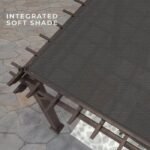 Backyard Discovery 12 ft. x 10 ft. Steel Traditional Pergola - Image 3