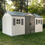 Lifetime 15′ x 8′ Outdoor Storage Sheds - Image 3